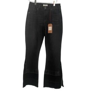 NWT Tru Luxe Jeans Black Flare Denim